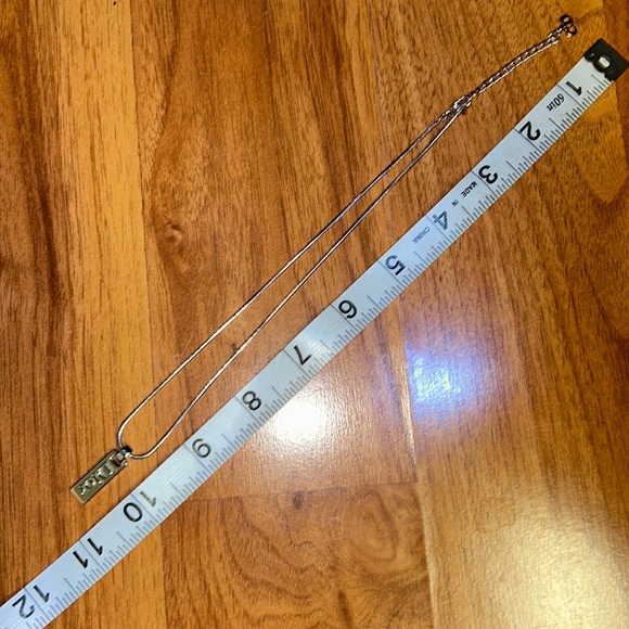 Authentic Dior Logo Pendant with Chain - Picture 3 of 7